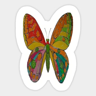 monarch butterfly Sticker